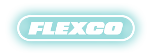 Flexco White Logo