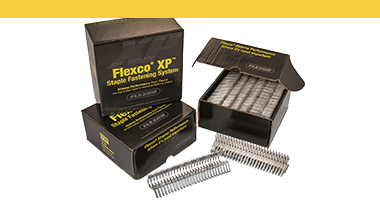 Flexco® XP™ Staple Belt Fastening System